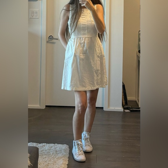 Linen blend aline dress - Picture 4 of 4